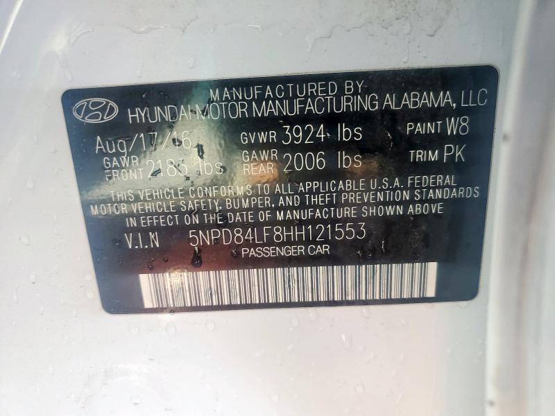 2017 Hyundai Elantra se