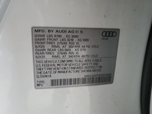 2015 Audi Q7 Premium Plus