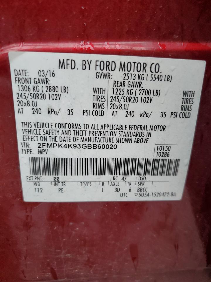 2016 Ford Edge Titanium