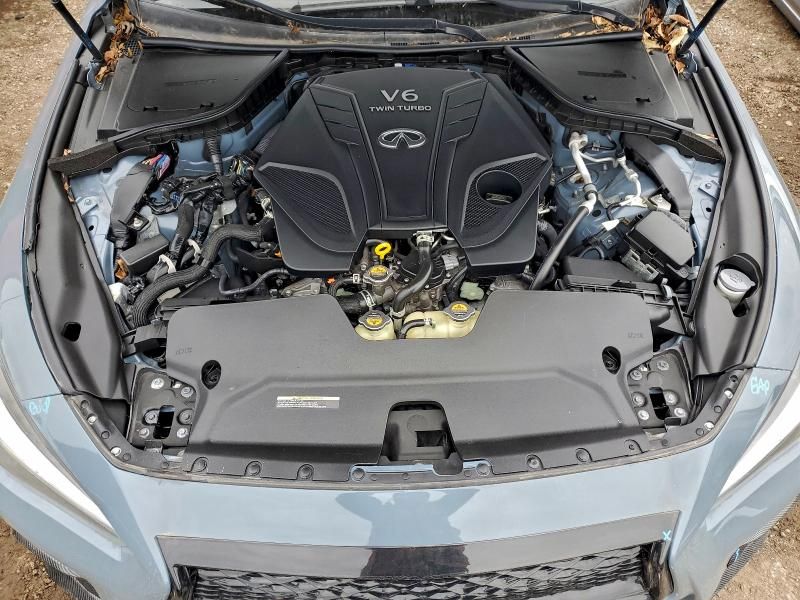 2021 Infiniti Q50 red Sport 400