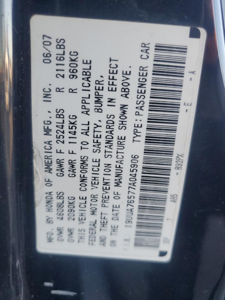 2007 Acura Tl Type s