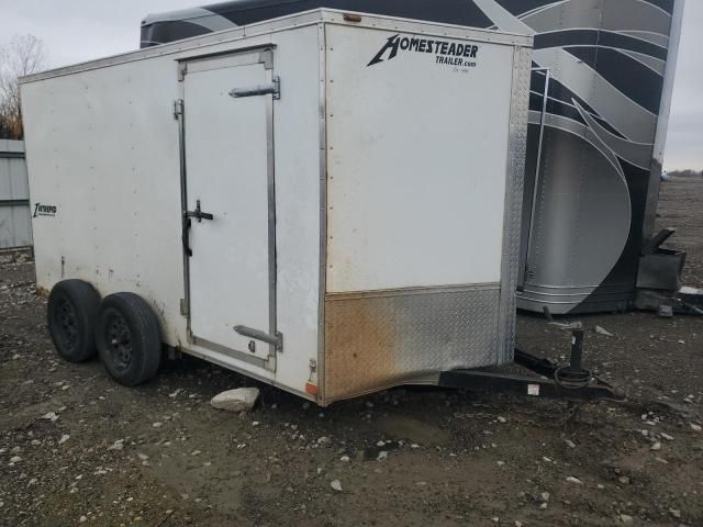 2021 Hmeo 12' Enclos-enclosed Cargo Trailer