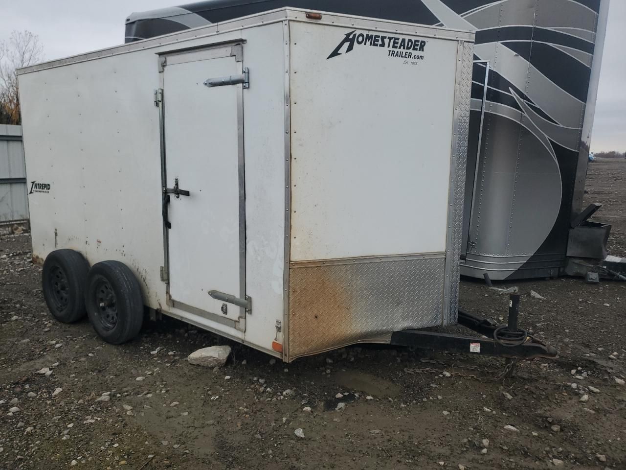 2021 Hmeo 12' Enclos-enclosed Cargo Trailer