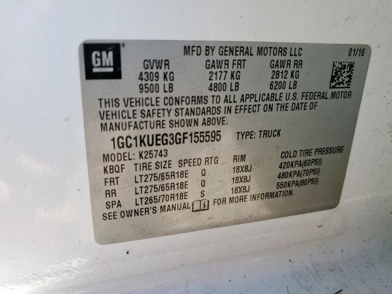 2016 Chevrolet Silverado K2500 Heavy Duty