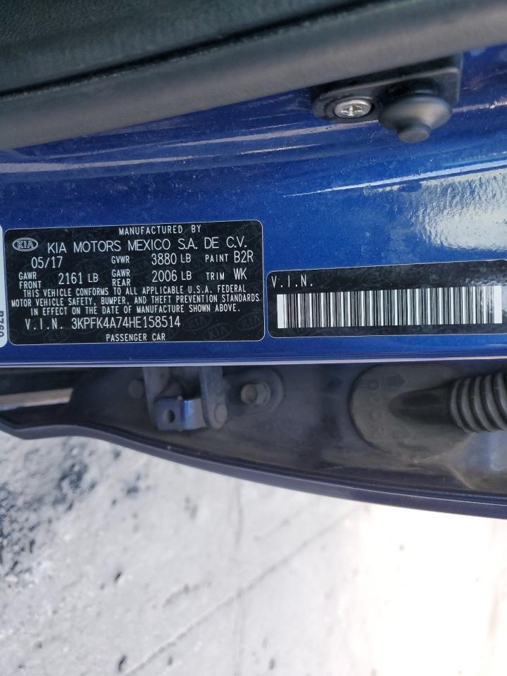 2017 KIA Forte lx