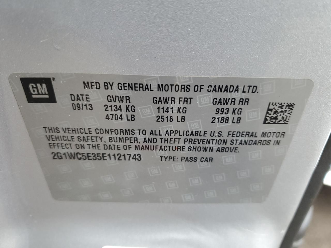 2014 Chevrolet Impala Limited ltz