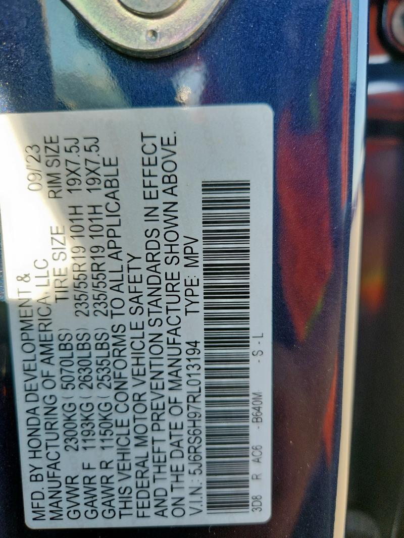 2024 Honda Cr-v Sport Touring