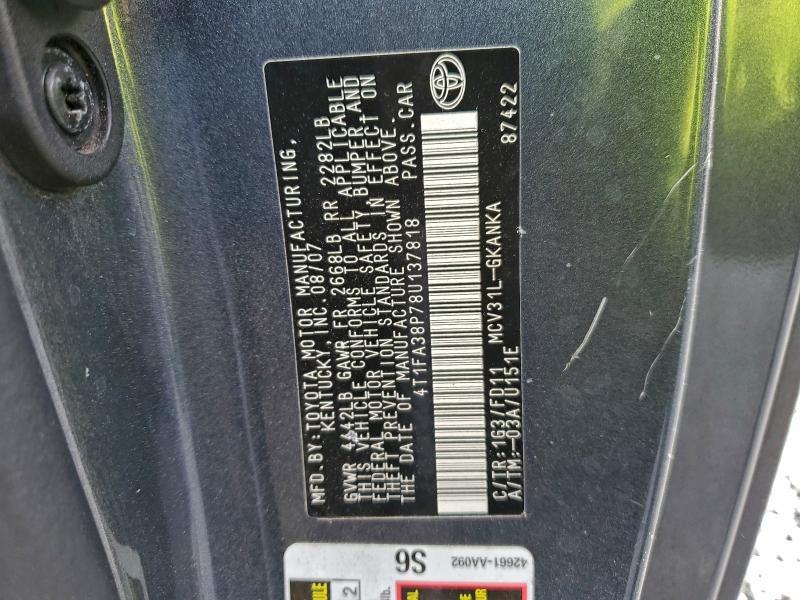 2008 Toyota Camry Solara se