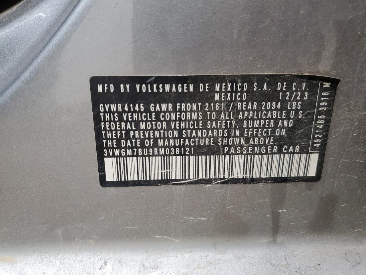 2024 Volkswagen Jetta sel