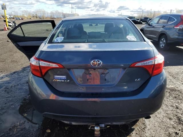 2015 Toyota Corolla l