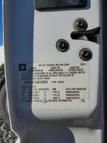 2004 Chevrolet Silverado K1500