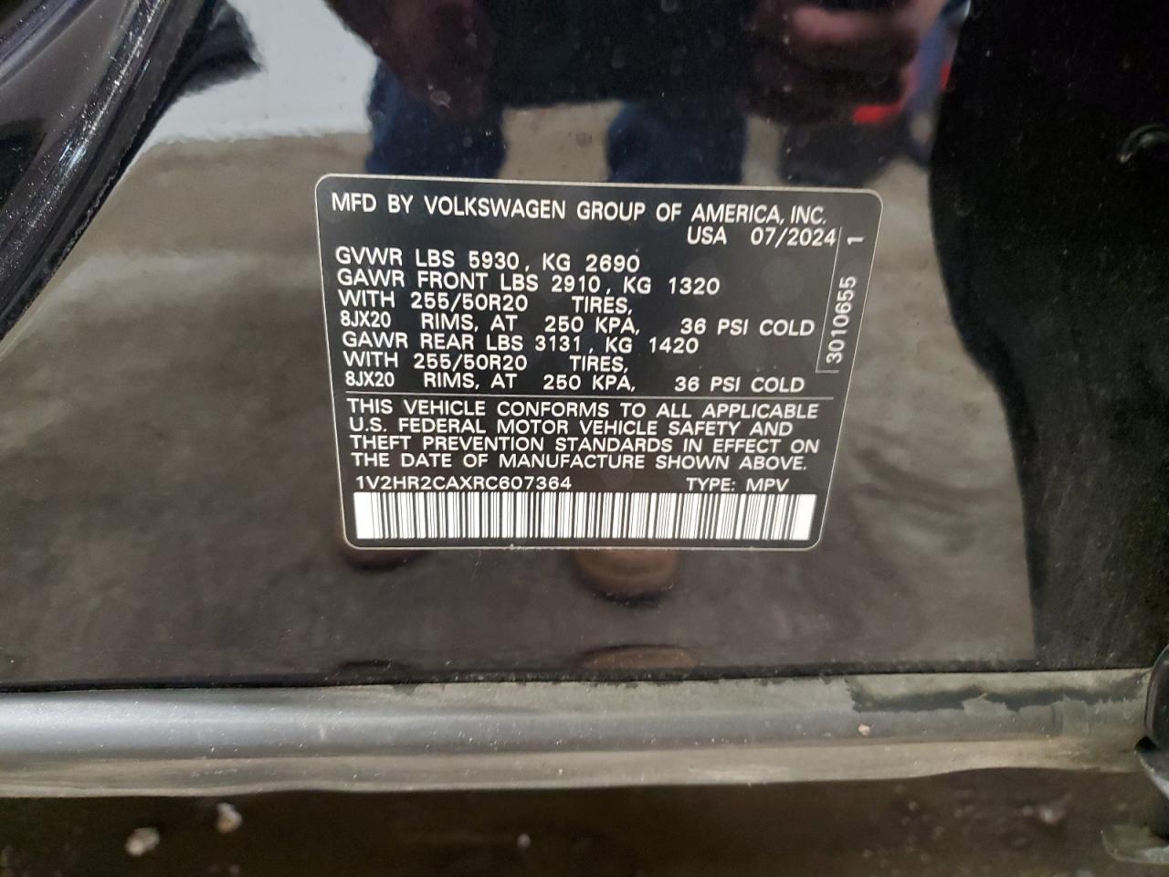 2024 Volkswagen Atlas se