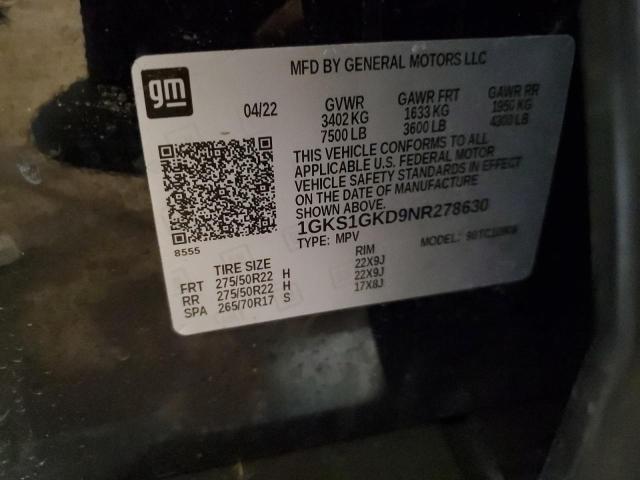 2022 GMC Yukon xl C1500 slt