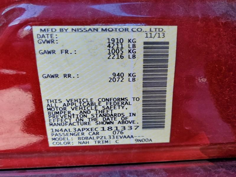 2014 Nissan Altima 2.5