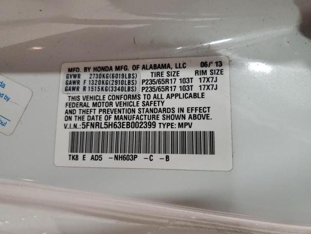2014 Honda Odyssey exl