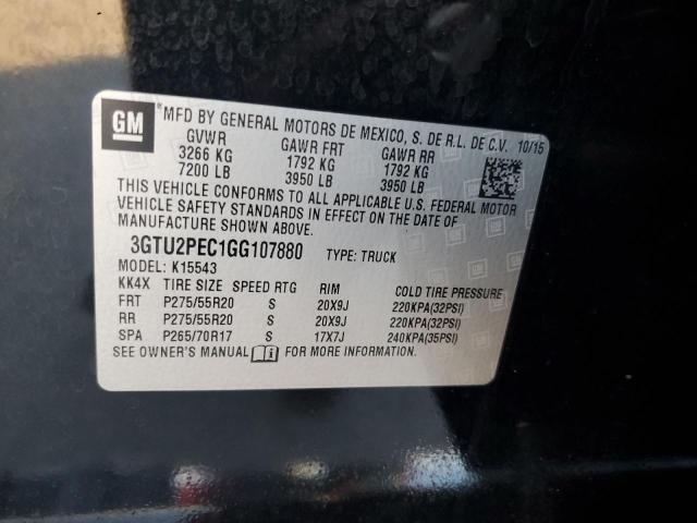 2016 GMC Sierra K1500 Denali