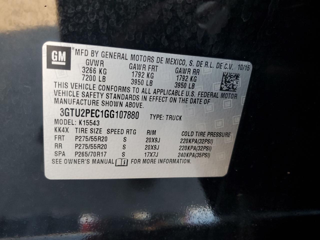 2016 GMC Sierra K1500 Denali