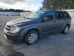 Dodge salvage cars for sale: 2018 Dodge Journey se