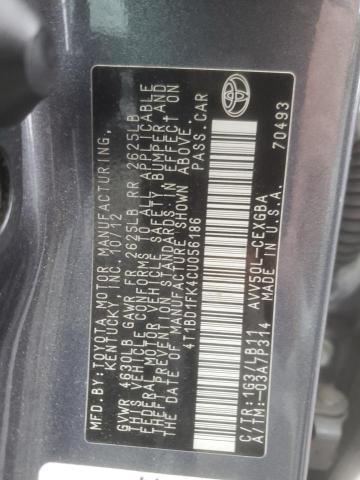 2012 Toyota Camry Hybrid