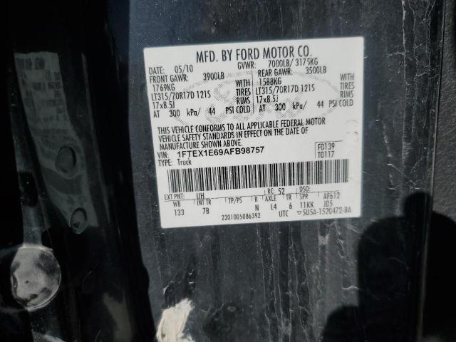 2010 Ford F150 Super cab