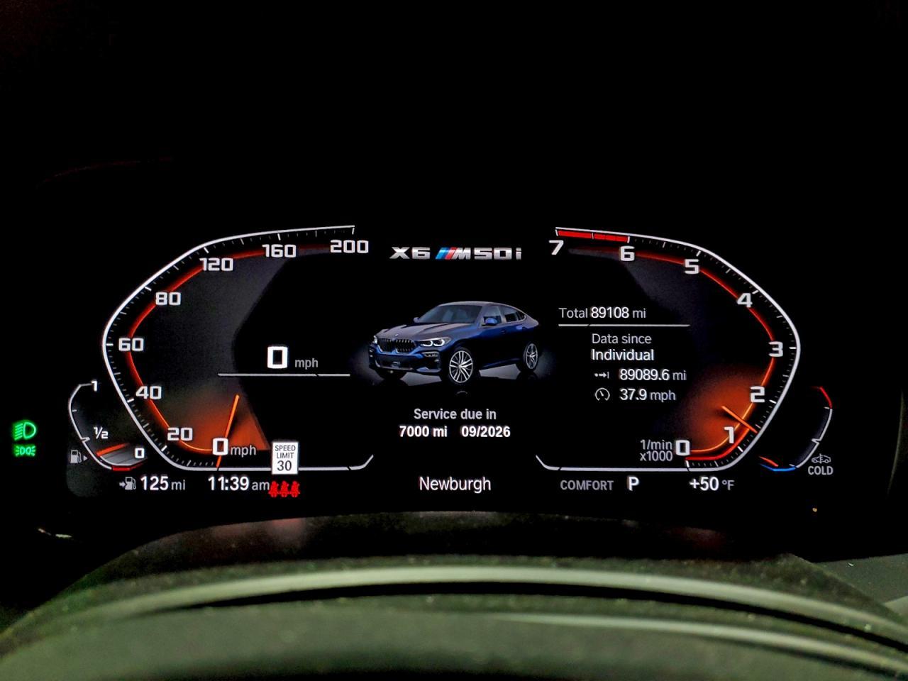2021 BMW X6 M50i