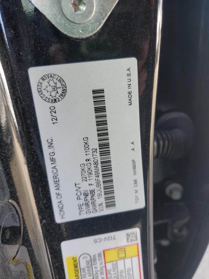 2021 Acura Tlx Technology