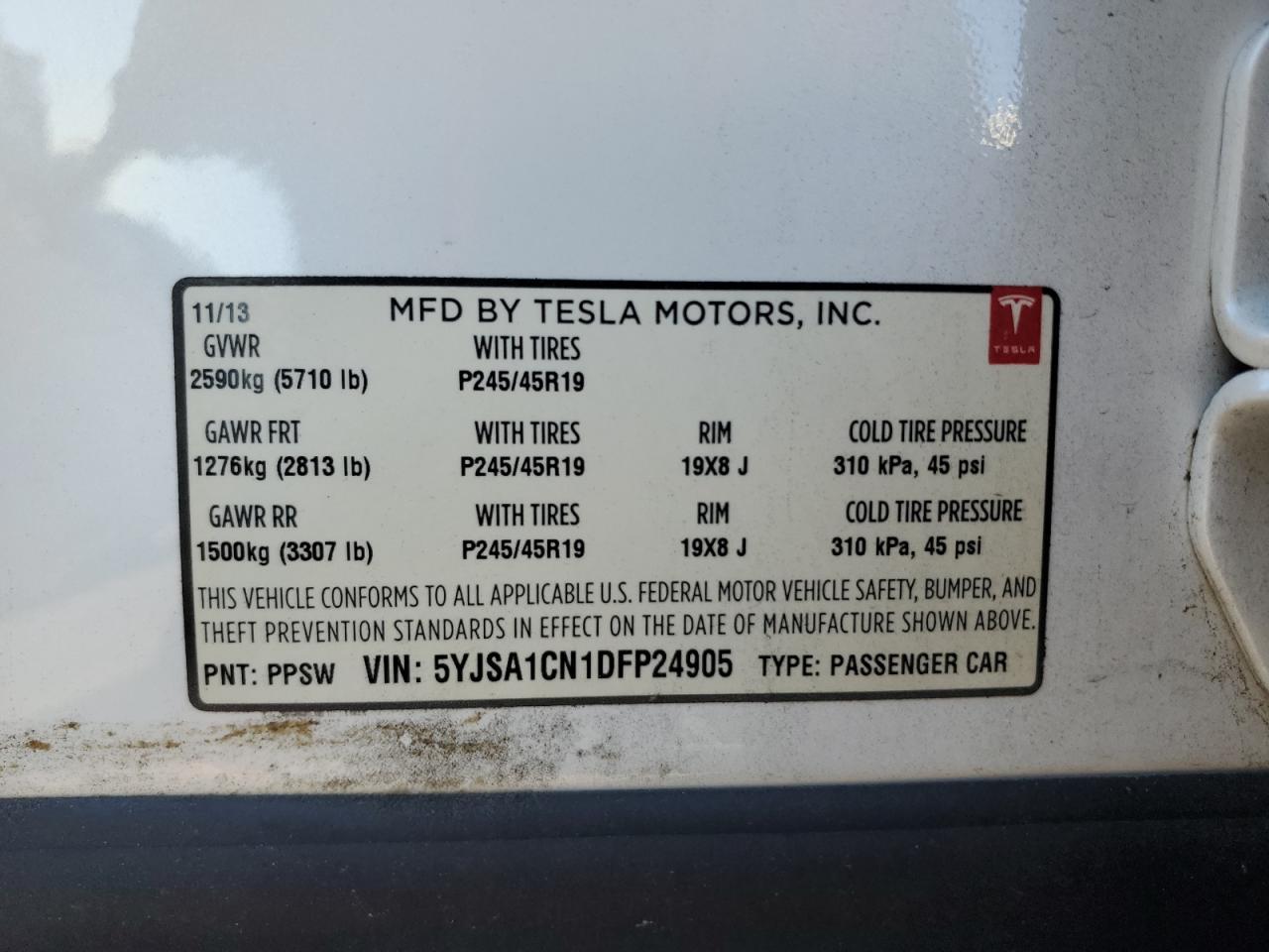 2013 Tesla Model s