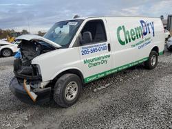 Salvage trucks for sale at Hueytown, AL auction: 2022 Chevrolet Express G2500
