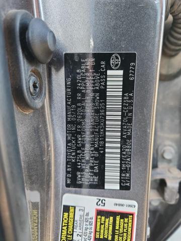 2019 Toyota Camry l