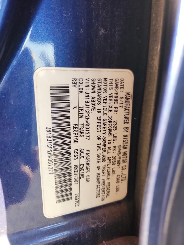 2017 Nissan Rogue Sport s