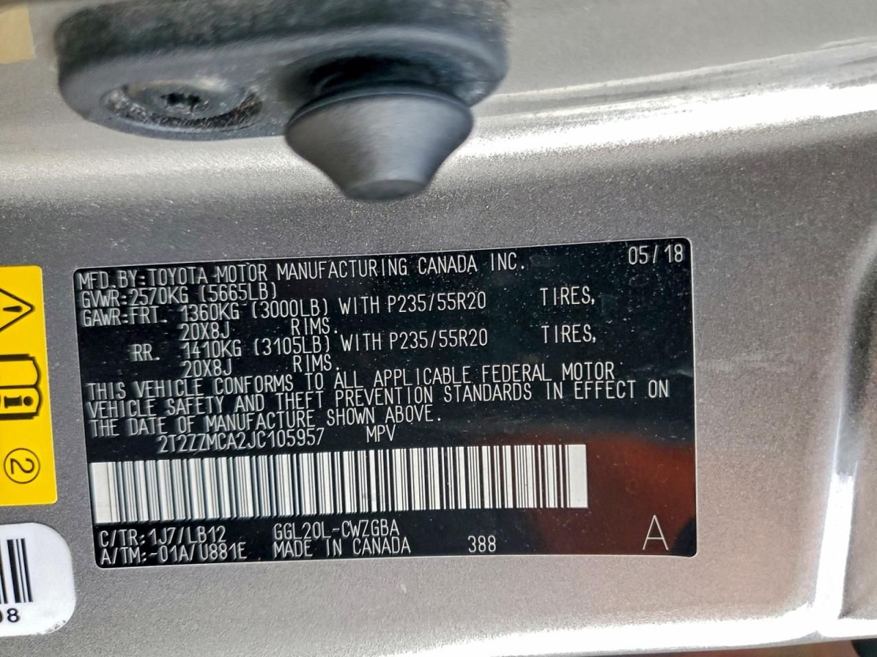 2018 Lexus Rx 350 Base