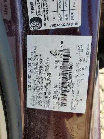2011 Ford Fusion sel