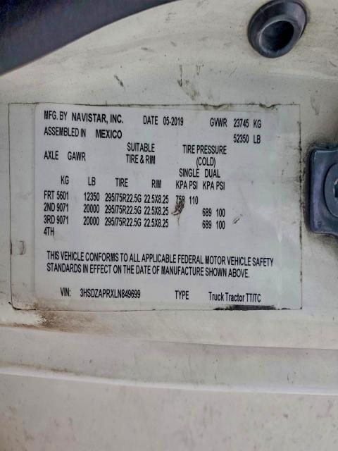 2020 International LT625 Semi Truck