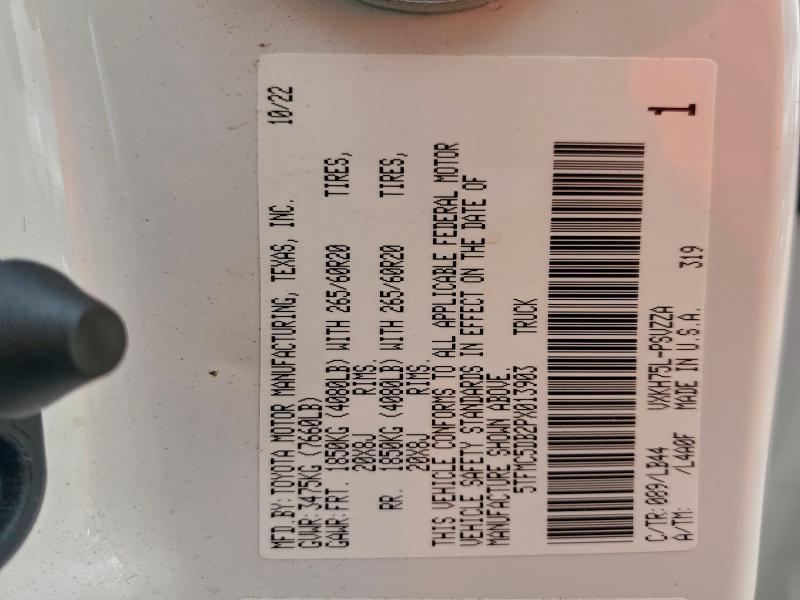 2023 Toyota Tundra Crewmax Platinum