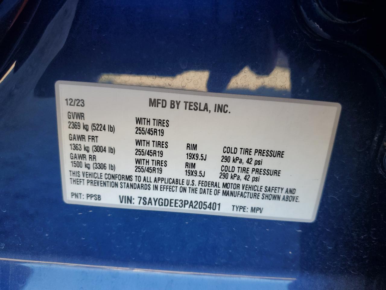 2023 Tesla Model y