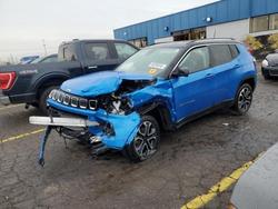 Jeep Vehiculos salvage en venta: 2022 Jeep Compass Limited