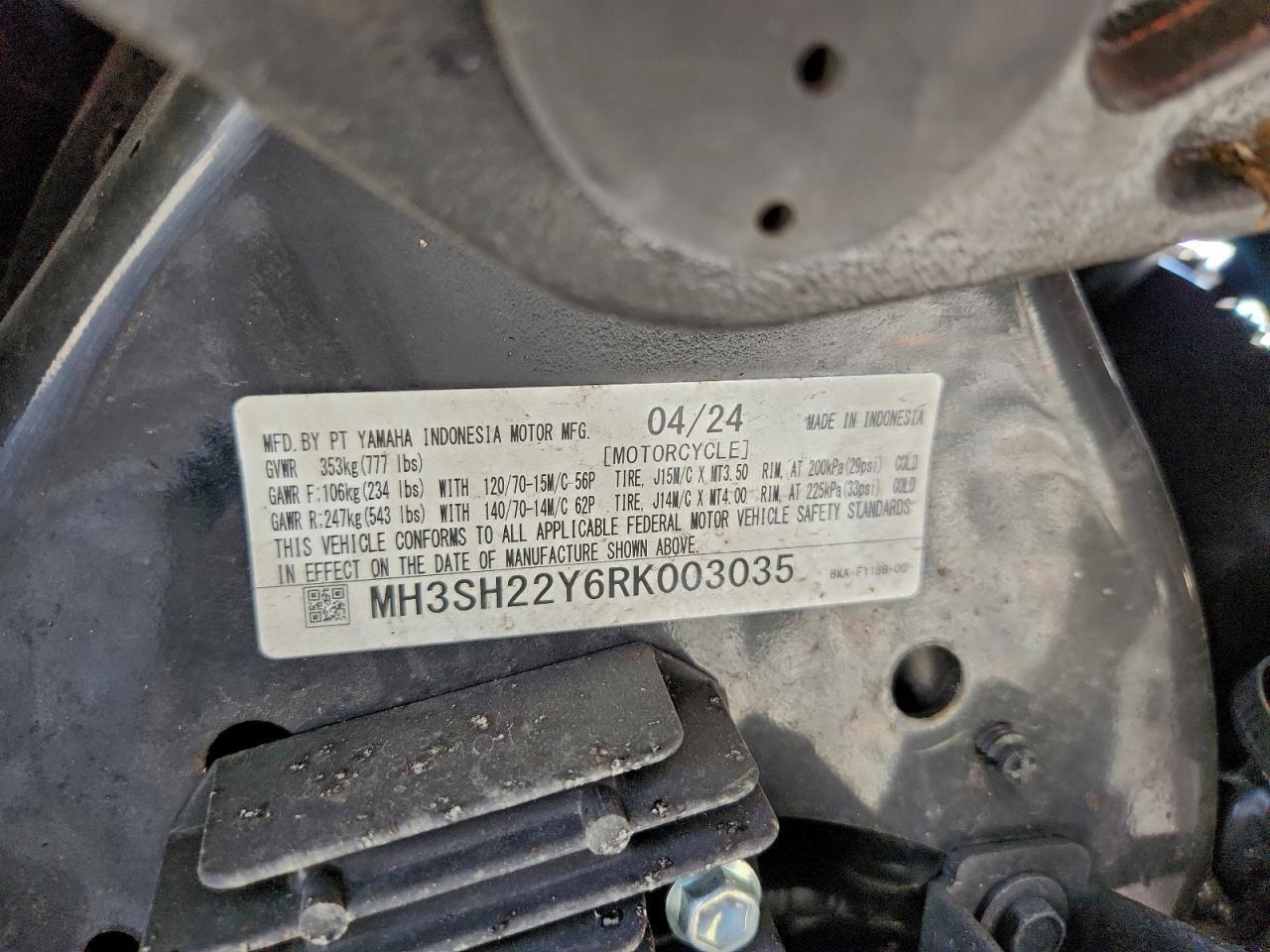 2024 Yamaha CZD300 A