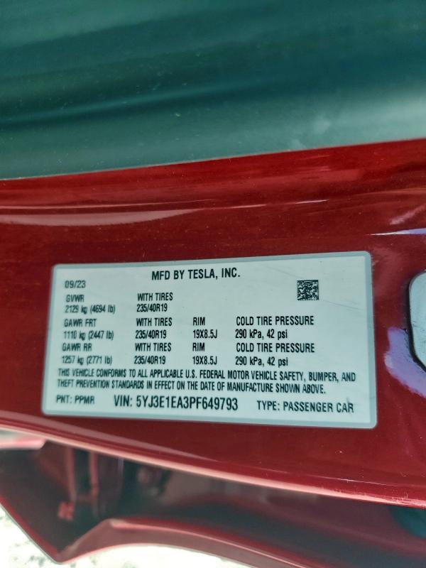 2023 Tesla Model 3