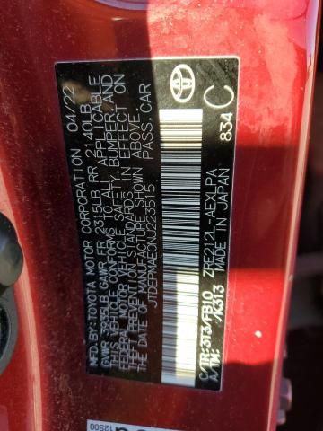 2022 Toyota Corolla le