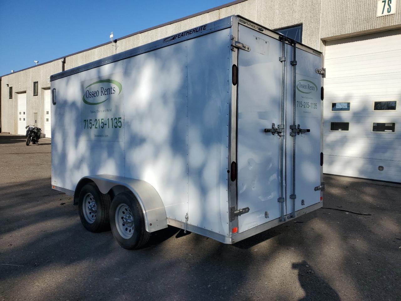 2020 Featherlite 2019 Featherlite Utiltrailr-Enclosed Cargo Trail