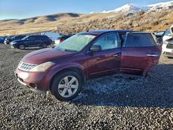 Nissan salvage cars for sale: 2006 Nissan Murano sl