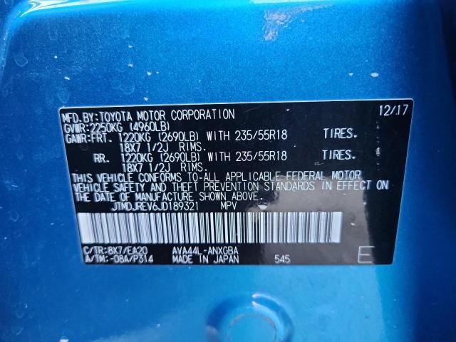 2018 Toyota Rav4 hv Limited