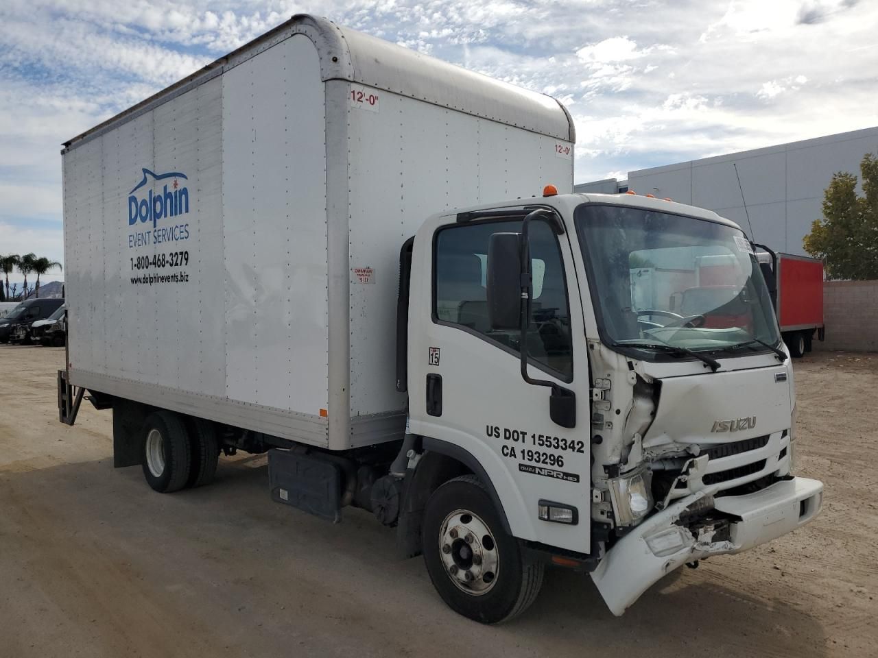 2019 Isuzu NPR HD BOX Truck