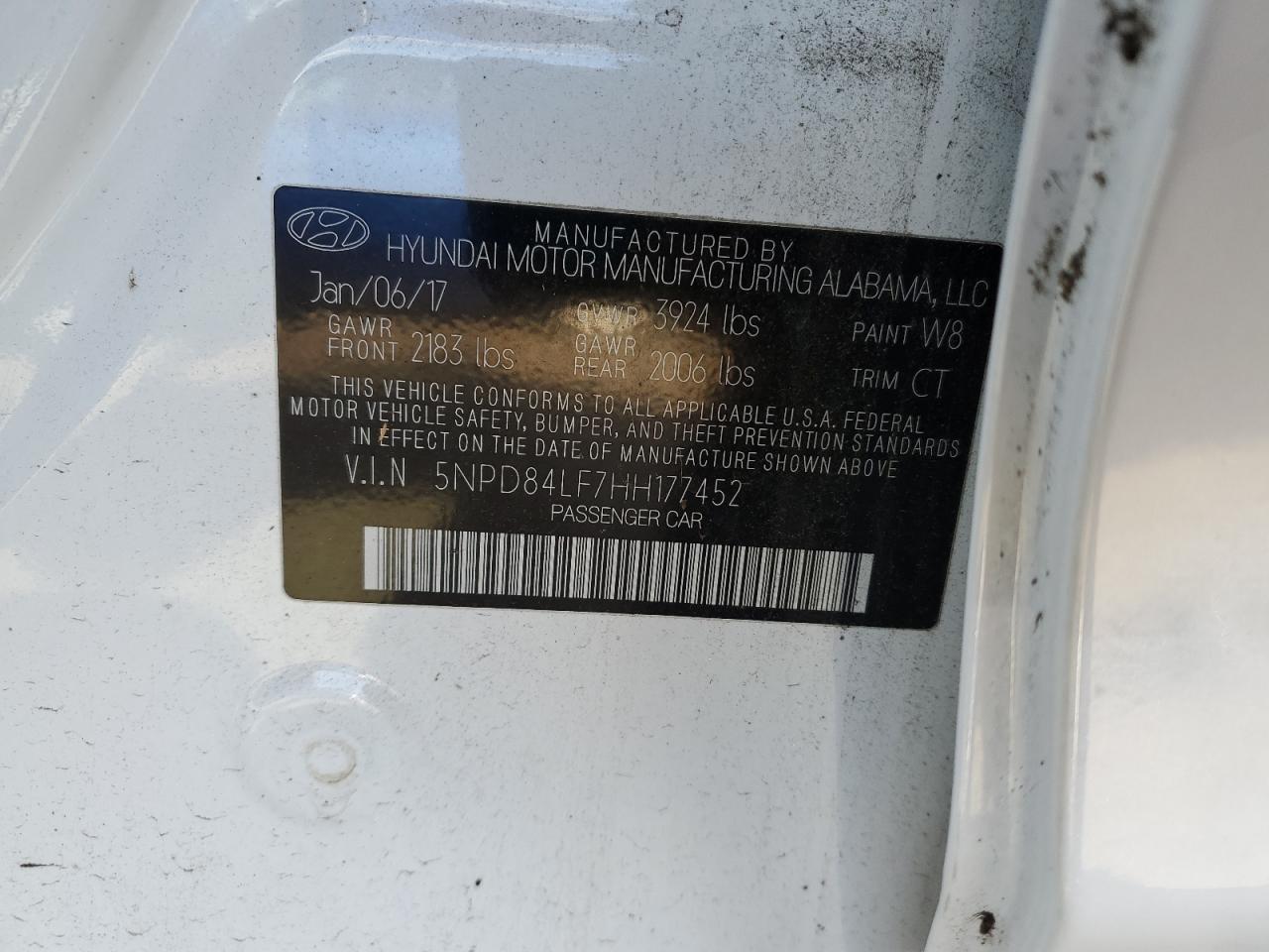 2017 Hyundai Elantra se