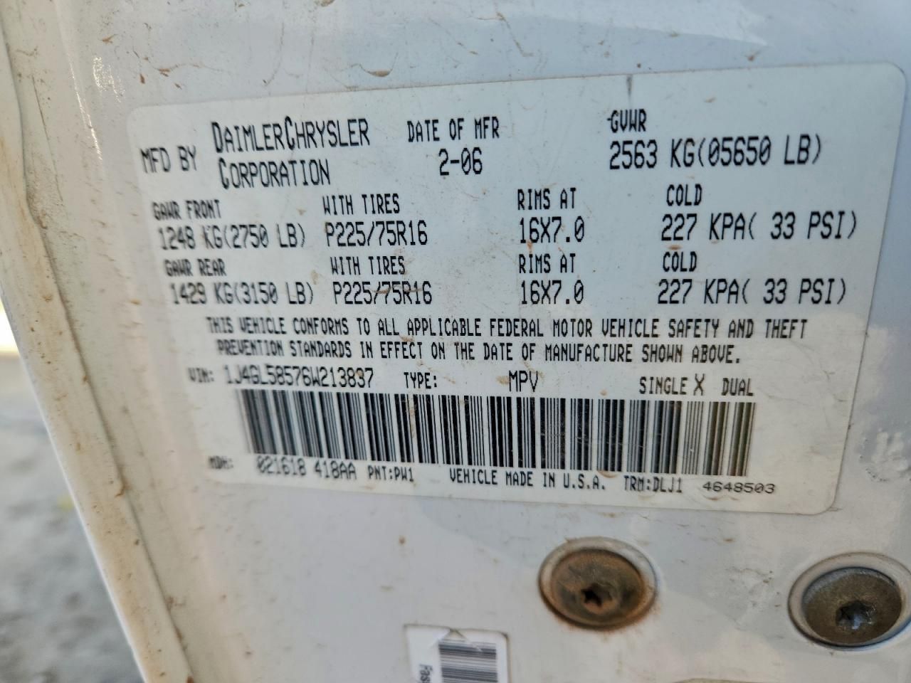 2006 Jeep Liberty Limited