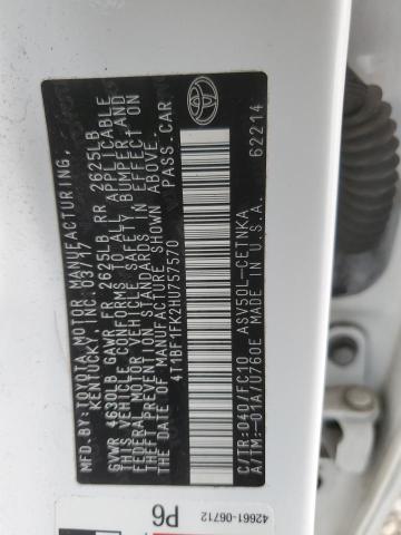 2017 Toyota Camry le