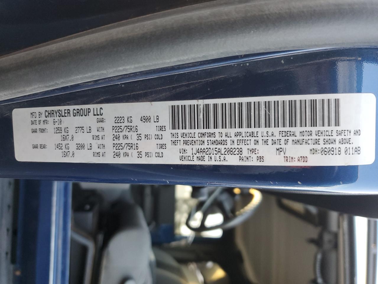 2010 Jeep Wrangler Sport