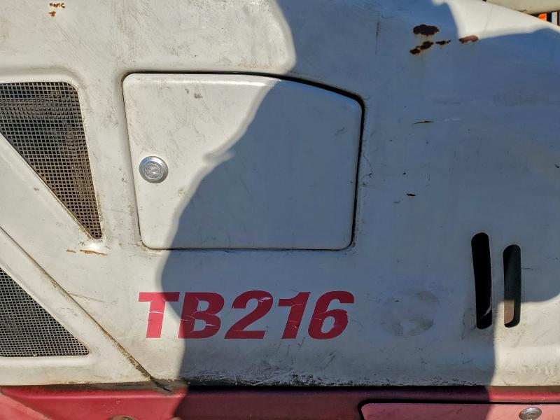 2014 Takeuchi TB216 Mini Excavator