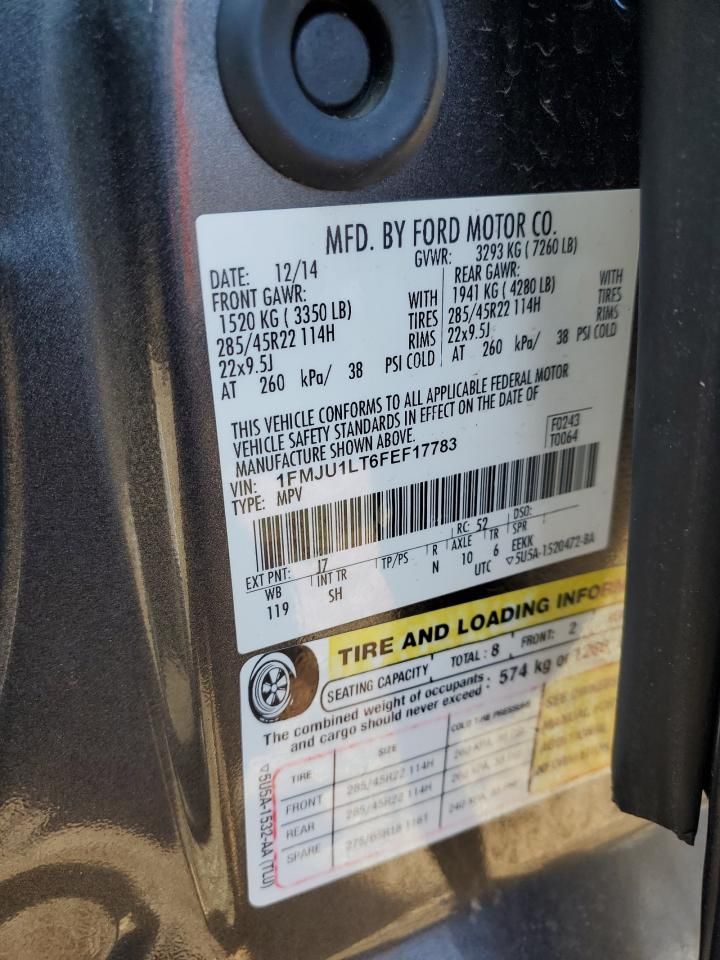 2015 Ford Expedition Platinum