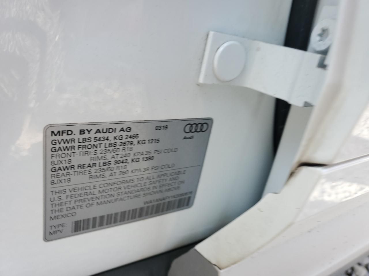 2019 Audi Q5 Premium